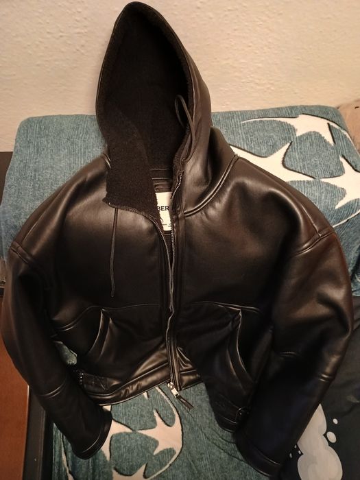 Geaca piele ecologică Bershka