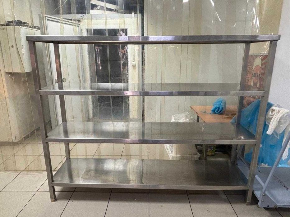 Стеллажи из нержавейки