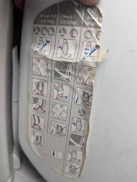 Детско столче за кола с Isofix, Cangaroo Shield 9-36kg