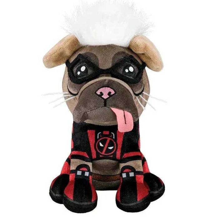 Комплект 3 броя Плюшена играчка Дедпул и Върколака + Куче DogPool