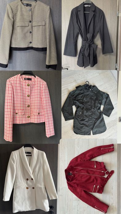 Сако  и яке Zara и елек Michael Kors