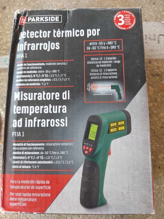 Pistol Termometru Parkside