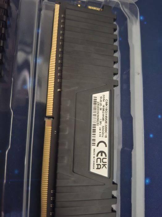 Memorie Corsair Vengeance LPX Black 16GB, DDR4, 3200MHz, CL16, Dual Ch