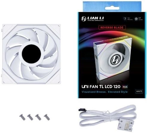Вентилятор lian li TLC LCD 120mm 1шт