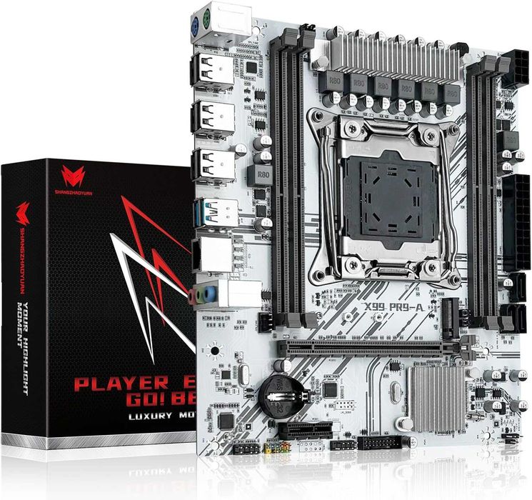 Placa de baza X99 LGA 2011-3 Xeon E5 V3 V4 DDR4 mATX 128GB Noua