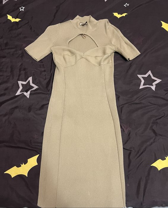 Дамска плетена рокля