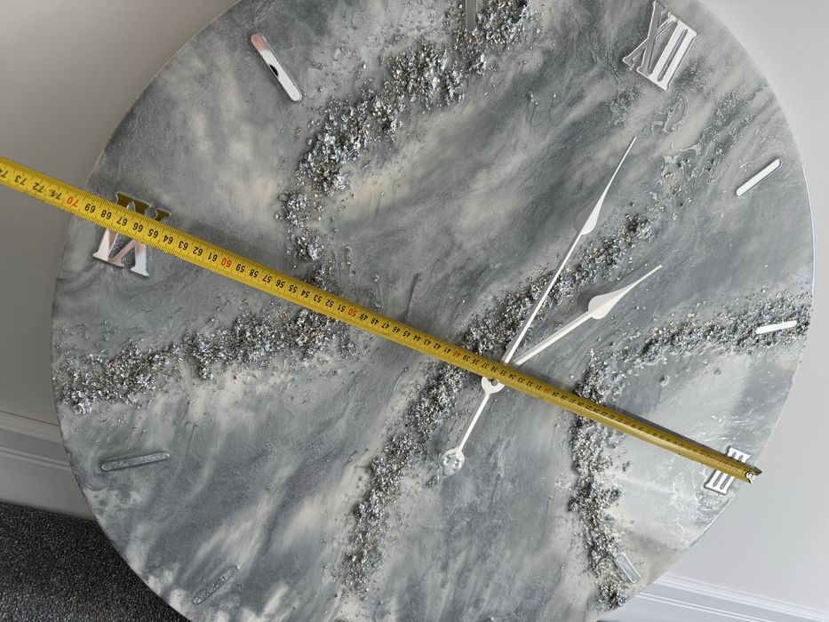 Ceas din rasina epoxidica de 70 cm