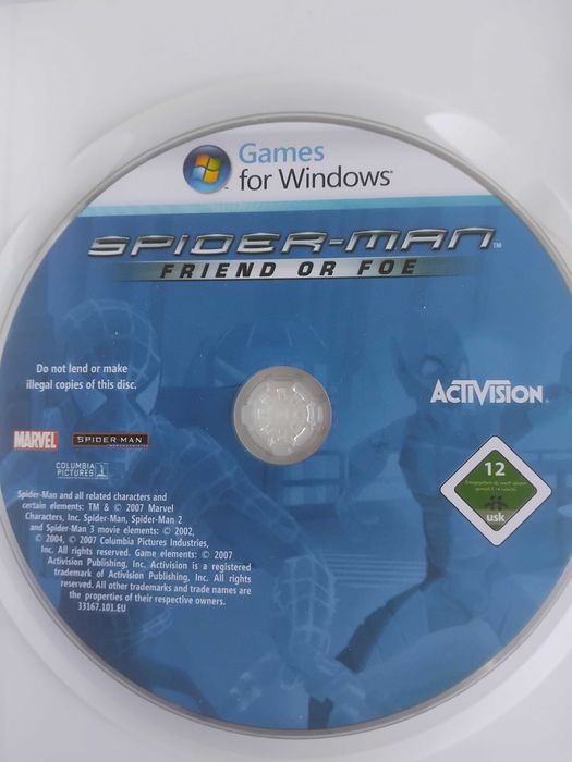 Spider-man Friend or FDE  - оригинална компютърна PC игра