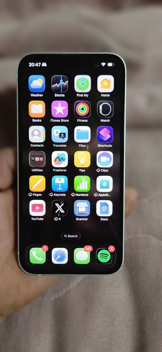 Iphone 13 white, Айфон 13, бял