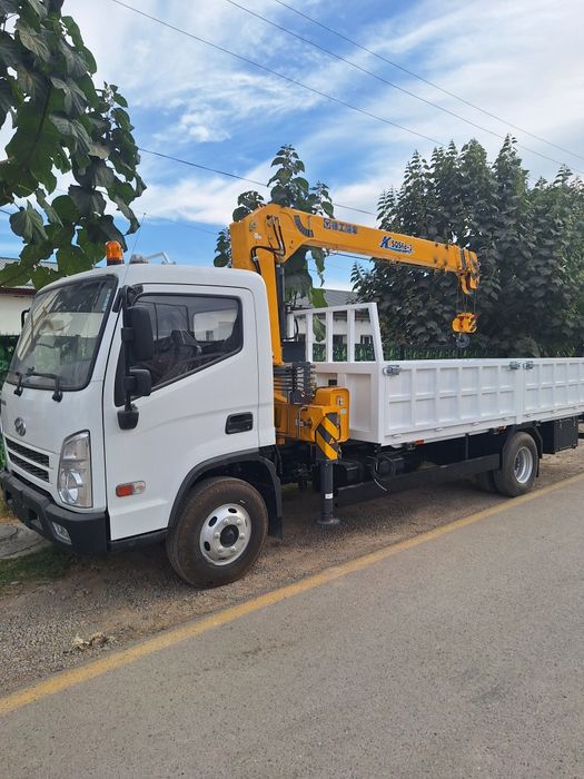 Кран манипулятор ўрнатиш [Шассисиз]. 3,2Т. 5Т. 7Т. 10Т. 12T. 16T.