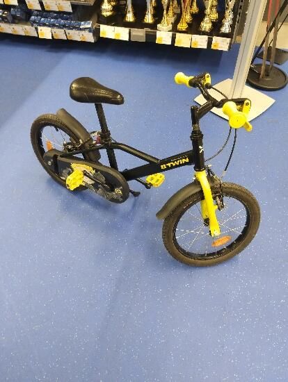 Bicicleta Copii 16" Dark - produs resigilat - (SecondHand) Decathlon