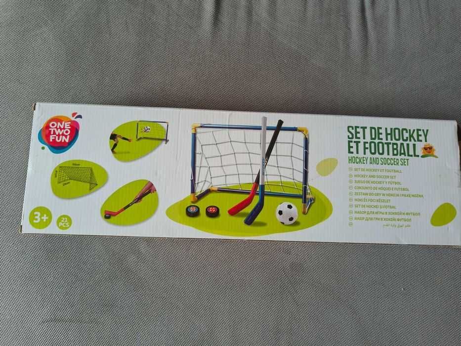 Set de hockey and footbal