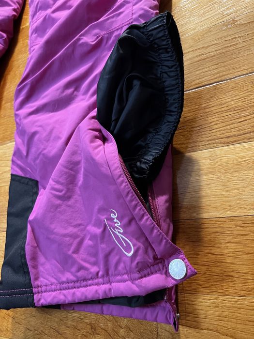 Pantaloni cu bretele SKI FIVE 158-164  cm / 13 - 14 ani, ROZ