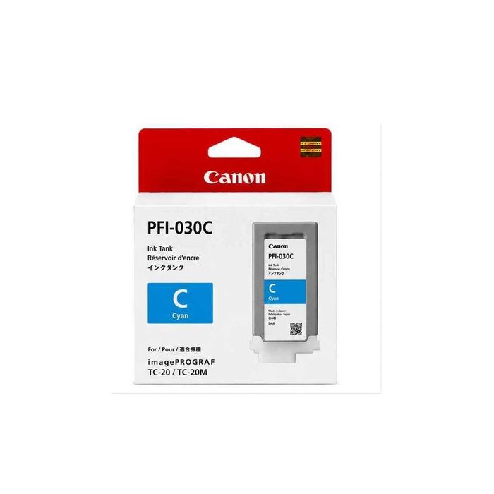 ! Картридж Canon PFI-030C Cyan для imagePROGRAF TC-20 и TC-20M