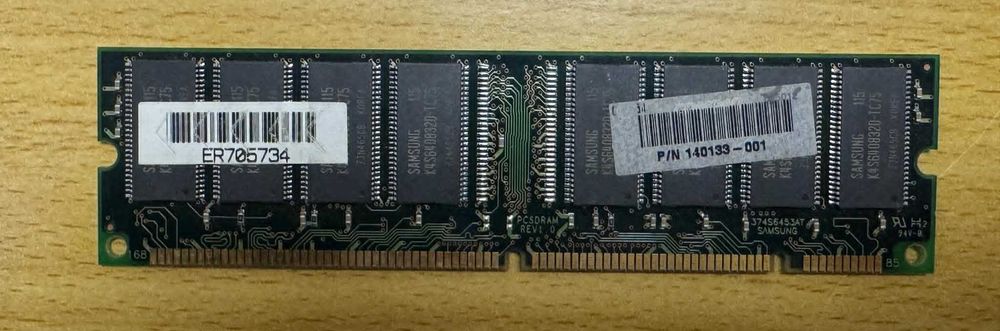 РЕТРО RAM ПАМЕТ ОТ 64MB ДО 512MB ЗА СТАРИ КОМПЮТРИ