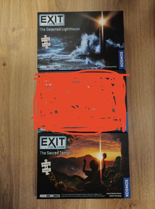 Настолни игри и пъзели EXIT