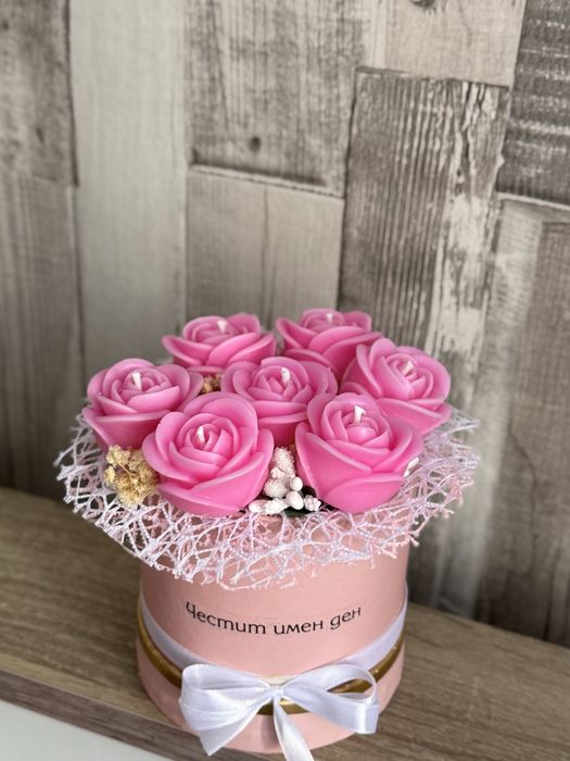 Ароматни букети и свещи от соев восък