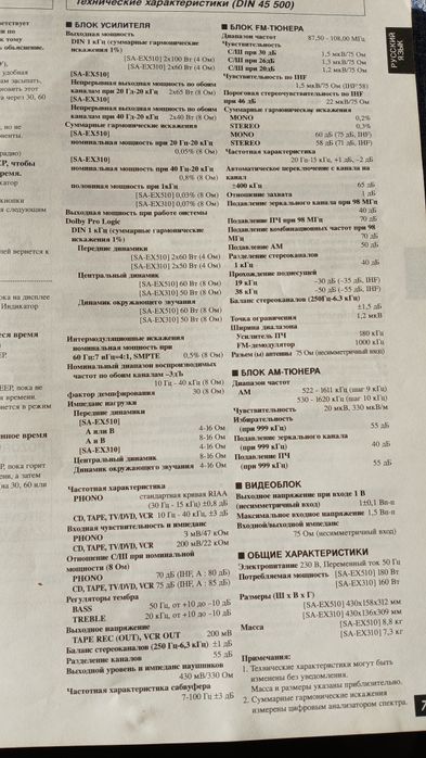 Тунер с усилвател и CD player