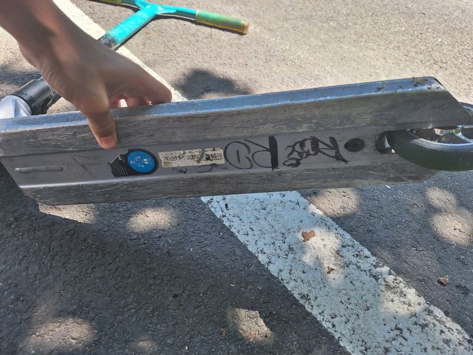Oxelo Trotinetă freestyle MF 520 ICE MELTING