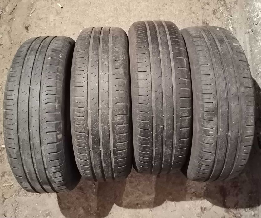 Продавам 4 броя Летни Гуми 185.65.15 на 1 сезон дот 2019 Контентал