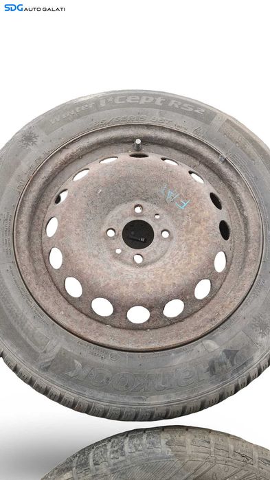 Janta Roata Tabla 185 65 R15 in 4 Prezoane Fiat Doblo 2001 - 2009 [MX0368]