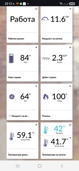 Пелетна горелка Pellasx hibrid 35 kw.