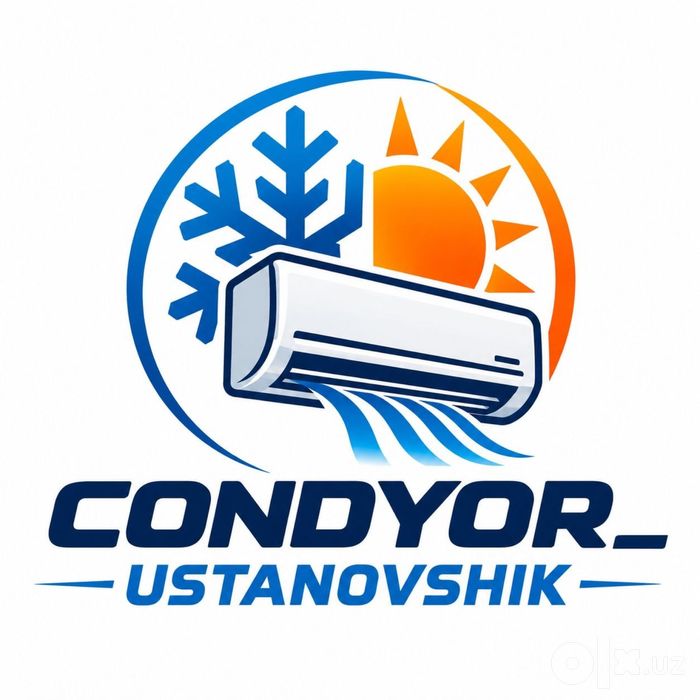 Konditsioner ustanovka va remont qilamiza.