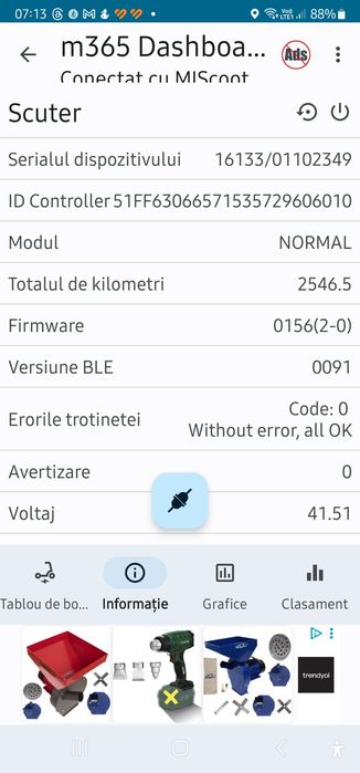 Trotineta Xiaomi m365