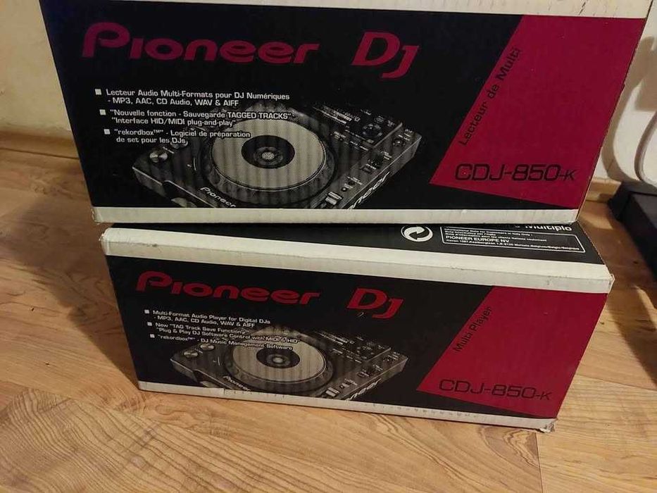 Pionеer CDJ 850-k (два броя) професионални DJ плейъри