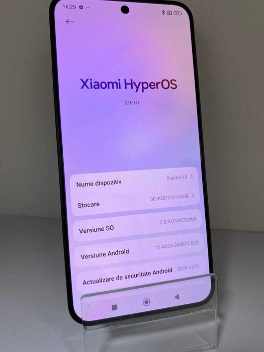 XIAOMI 15, MEMORIE 12/512 GB /Fin X Amanet cod 122632