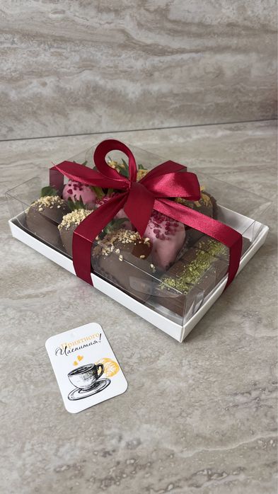 клубника в шоколаде