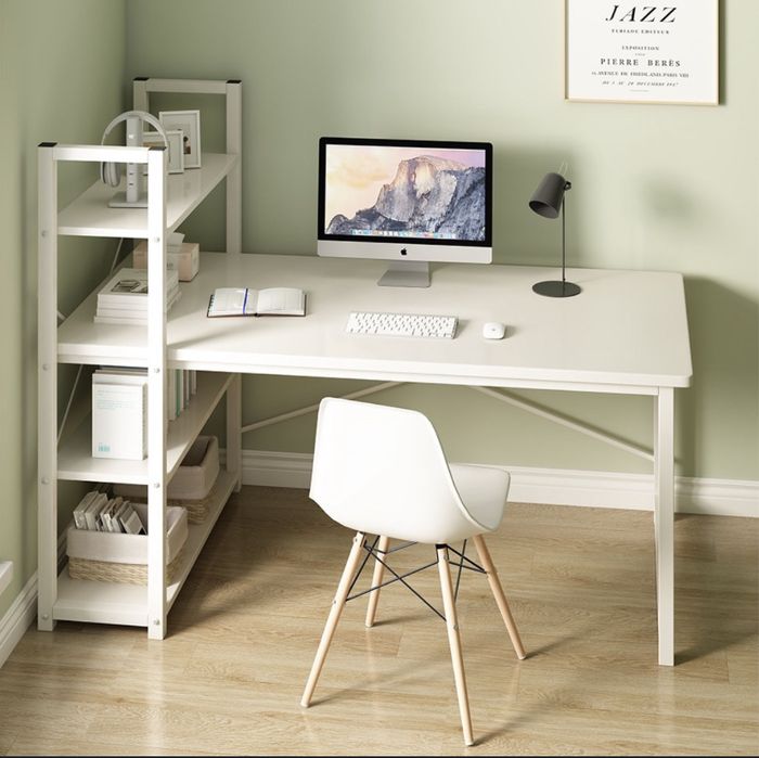 Компьютерный стол Structo White grey 140x60см