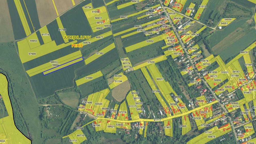 Teren Intravilan 3.260 mp Periș – Ideal Rezidențial sau Investiție