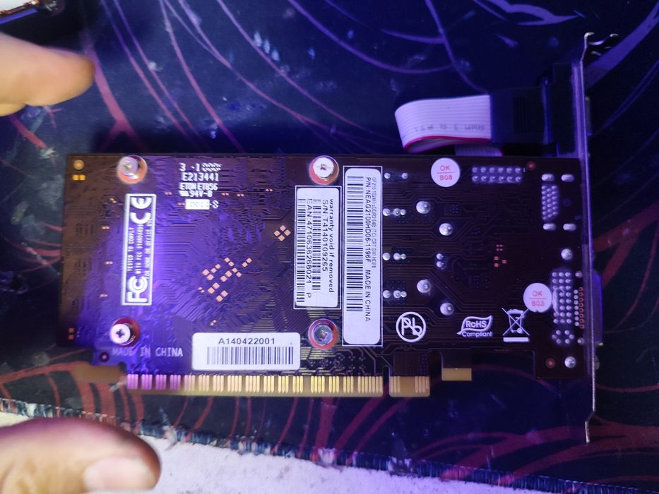 Видеокарта Nvidia 210