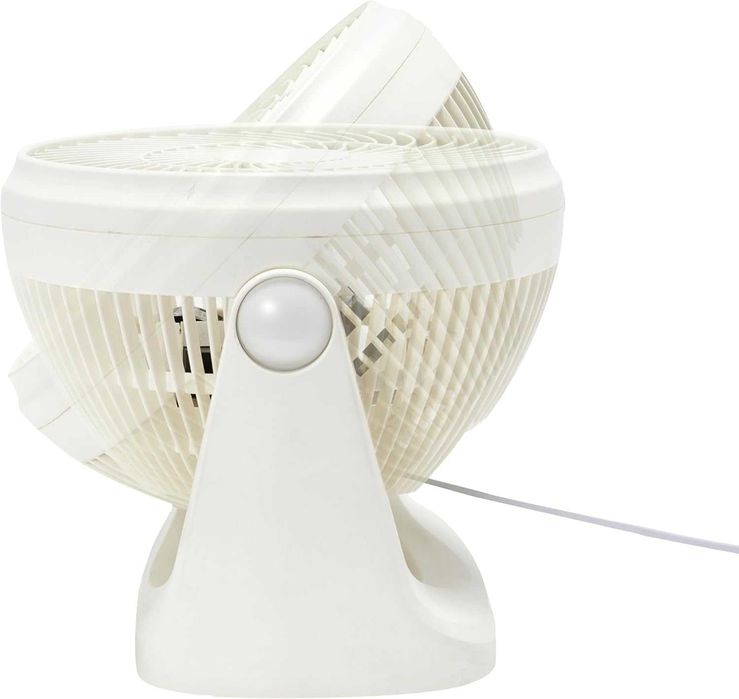 Преносим настолен вентилатор Amazon Basics, 18см, тихо охлаждане, 3ск.