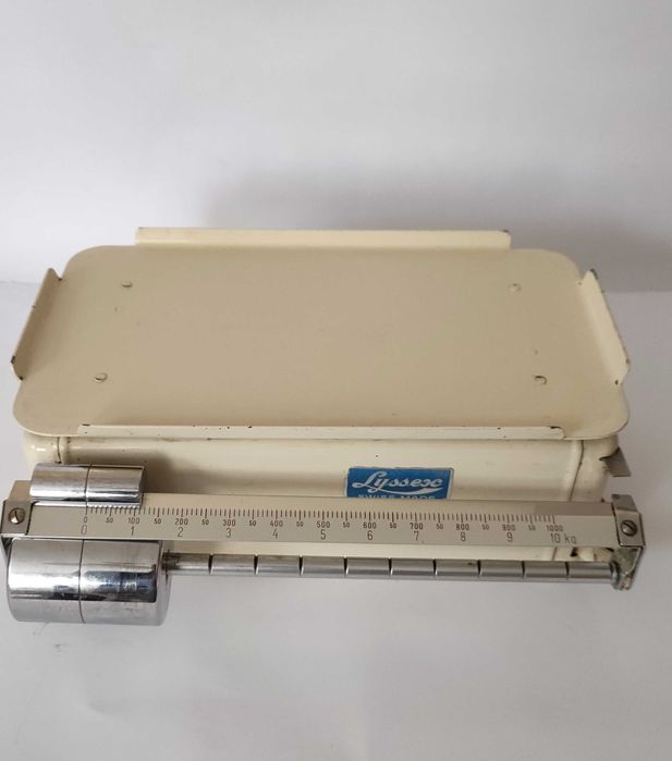 Винтидж масивна кухненска везна до 10 кг Lissex Швейцария