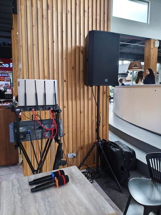 Аренда микрофон колонка звук колонка микрофон усилитель звука