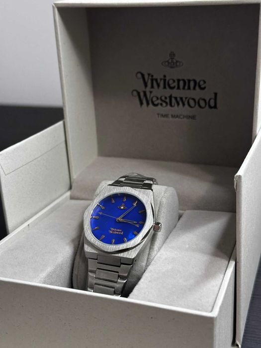 Ceas Vivienne Westwood 34mm Ladies Watch Deep Blue Quartz