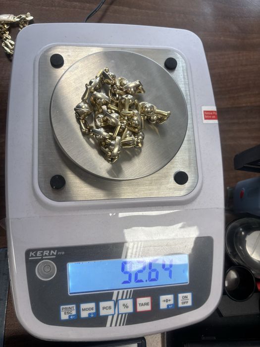 Плътен златен синджир 92.64гр 14к 70 см