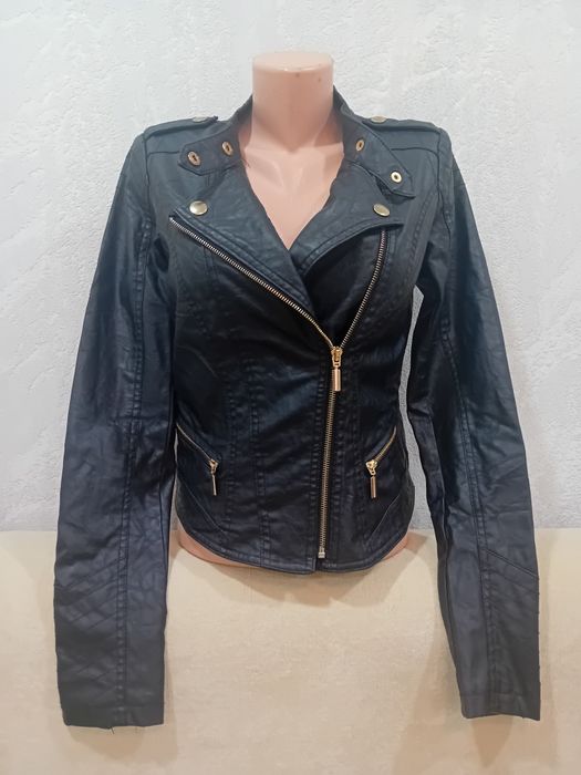 Кожанные женские  куртки