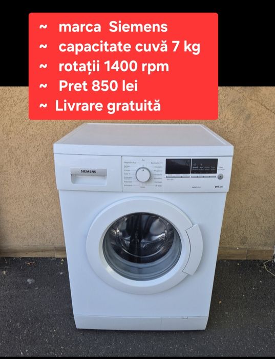 Masini de spalat rufe automate import Germania.  C710