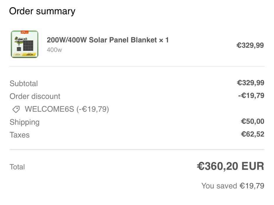 Panou Solar Renogy 400W