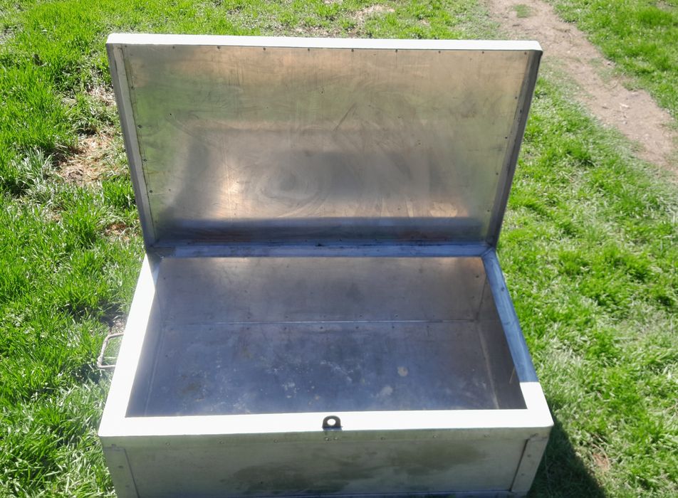 Ящик, Сундук, Сандык, Алюминевый