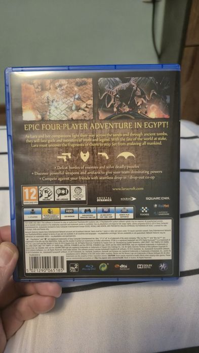 Продавам играта " Lara Croft and the temple of Oziris"
