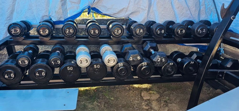 Gantere , rastel gantere , gantere fitness , greutati