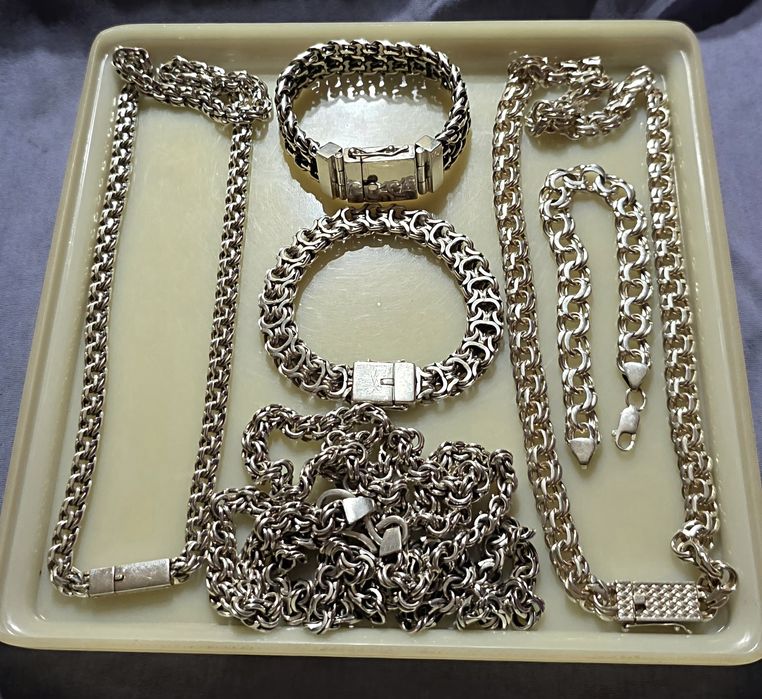 Красивые украшения. Серебро 925 пробы. По цене за 1 грамм.