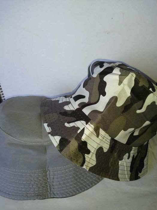 Двустранна двойна двулика шапка идиотка рибарска мъжка женска