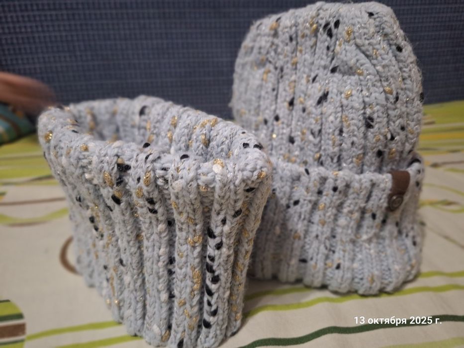 Зимняя шапка для девочек