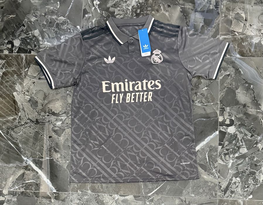 Grey Retro Jersey