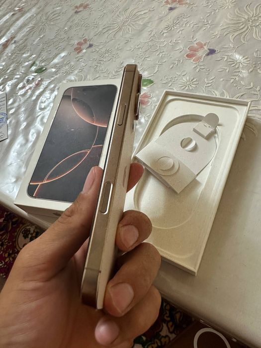 16 PRO MAX DESERT 256 gb full